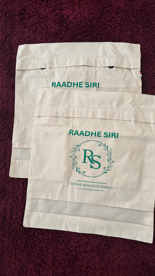Premium Cotton Saree Bags