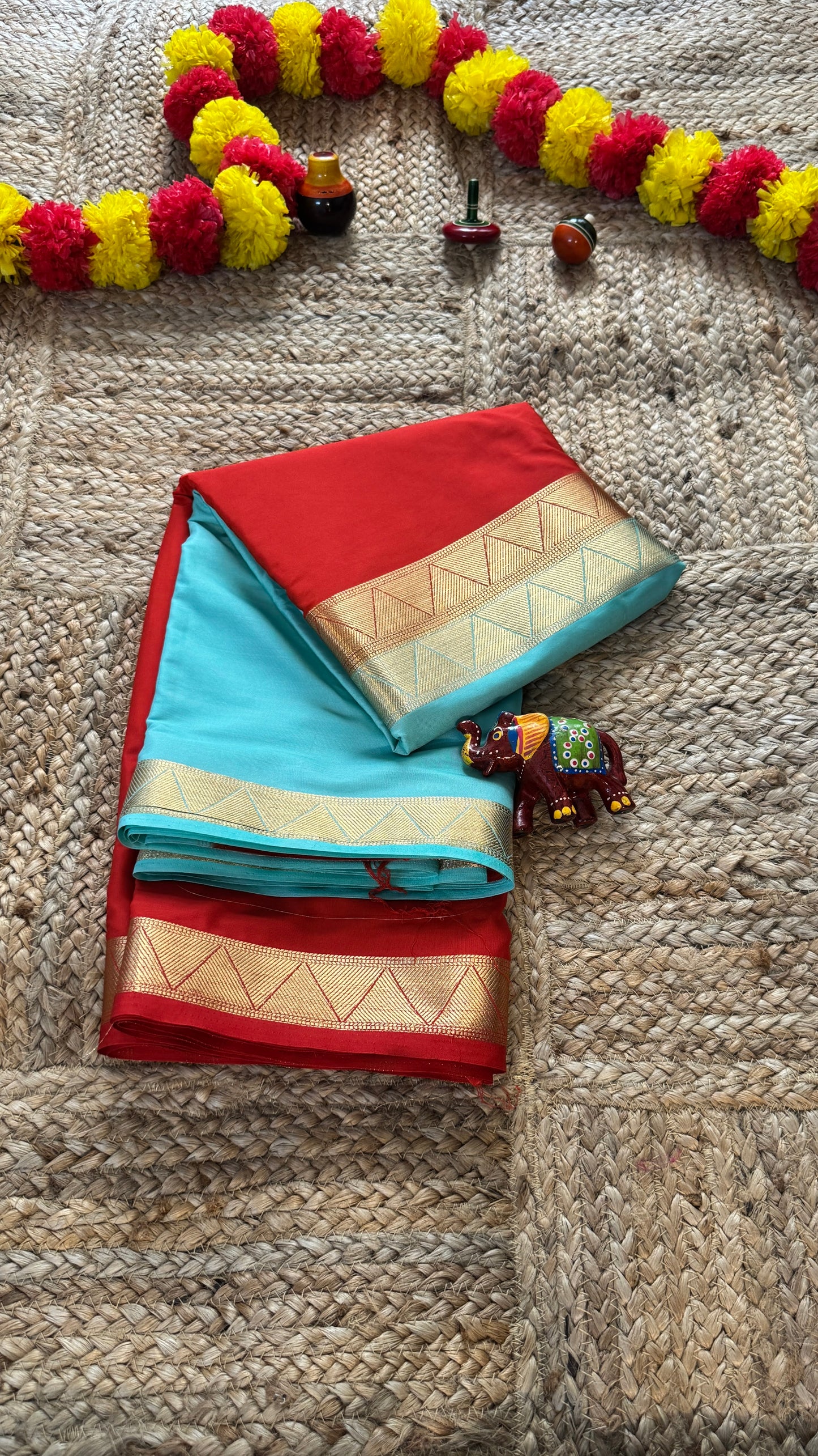 2D Half and Half - Teal and Orange