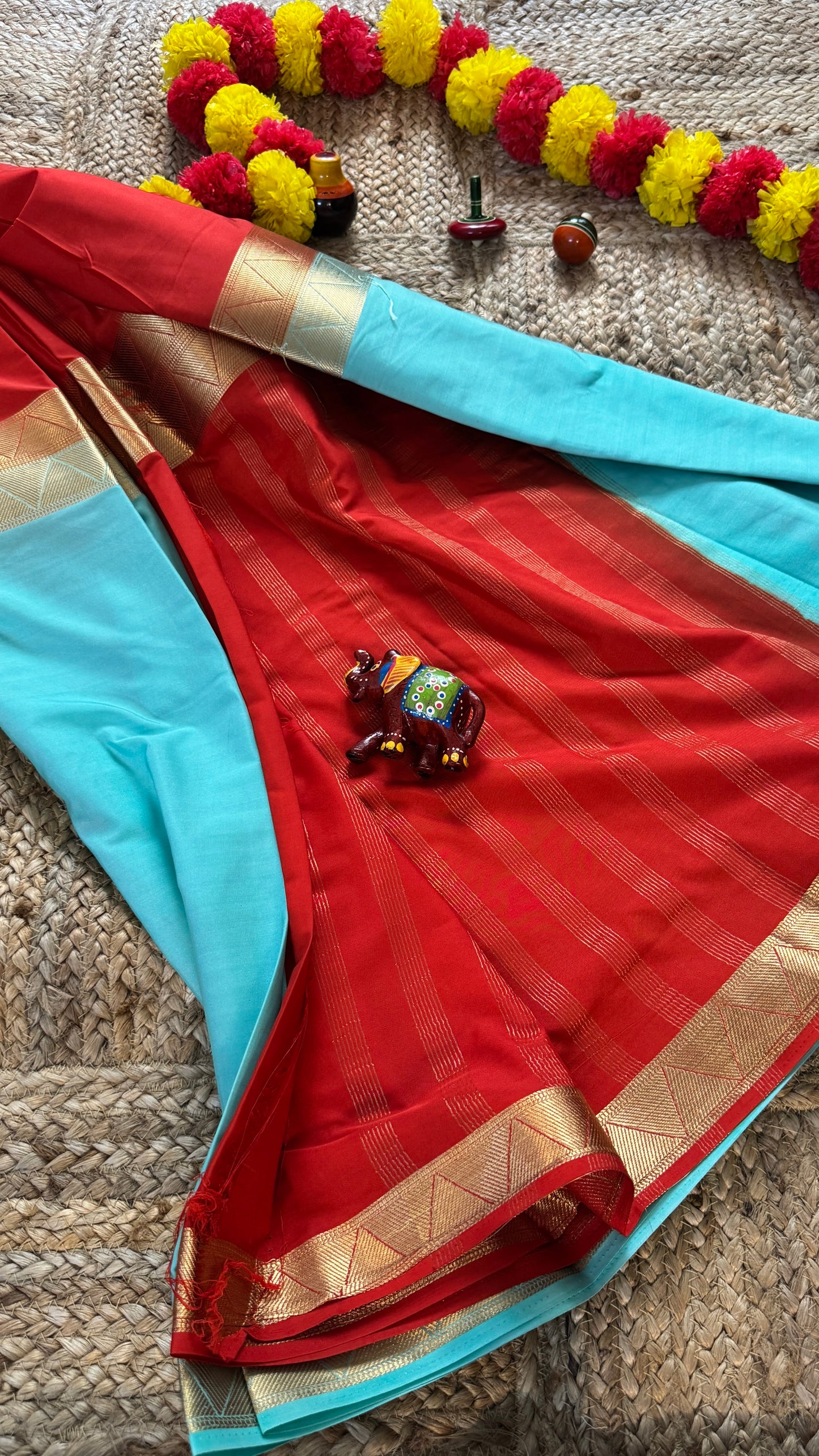 2D Half and Half - Teal and Orange
