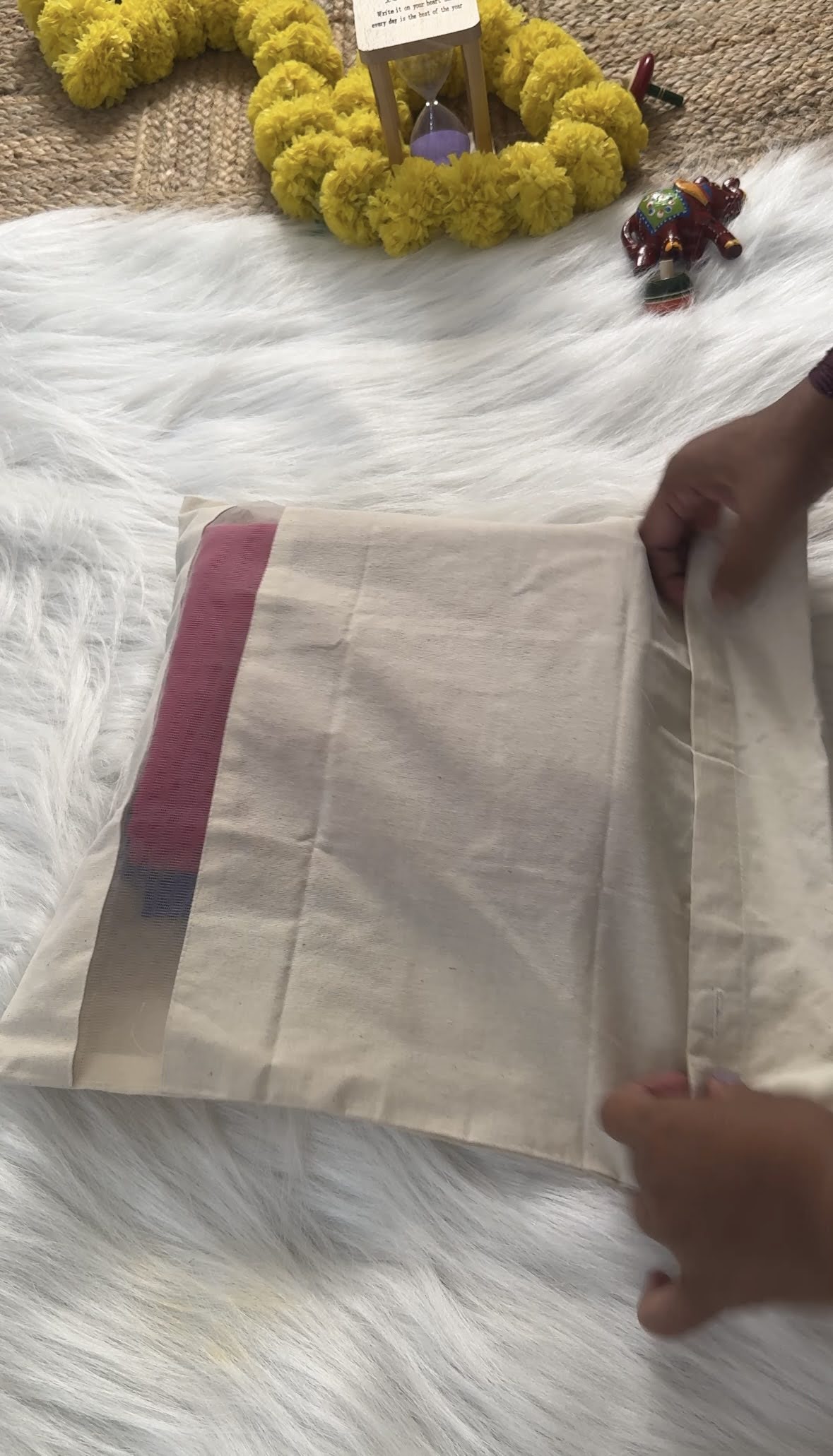 Premium Cotton Saree Bags