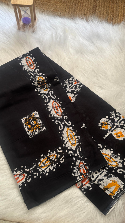 Mul Mul Cotton Sarees - Blue