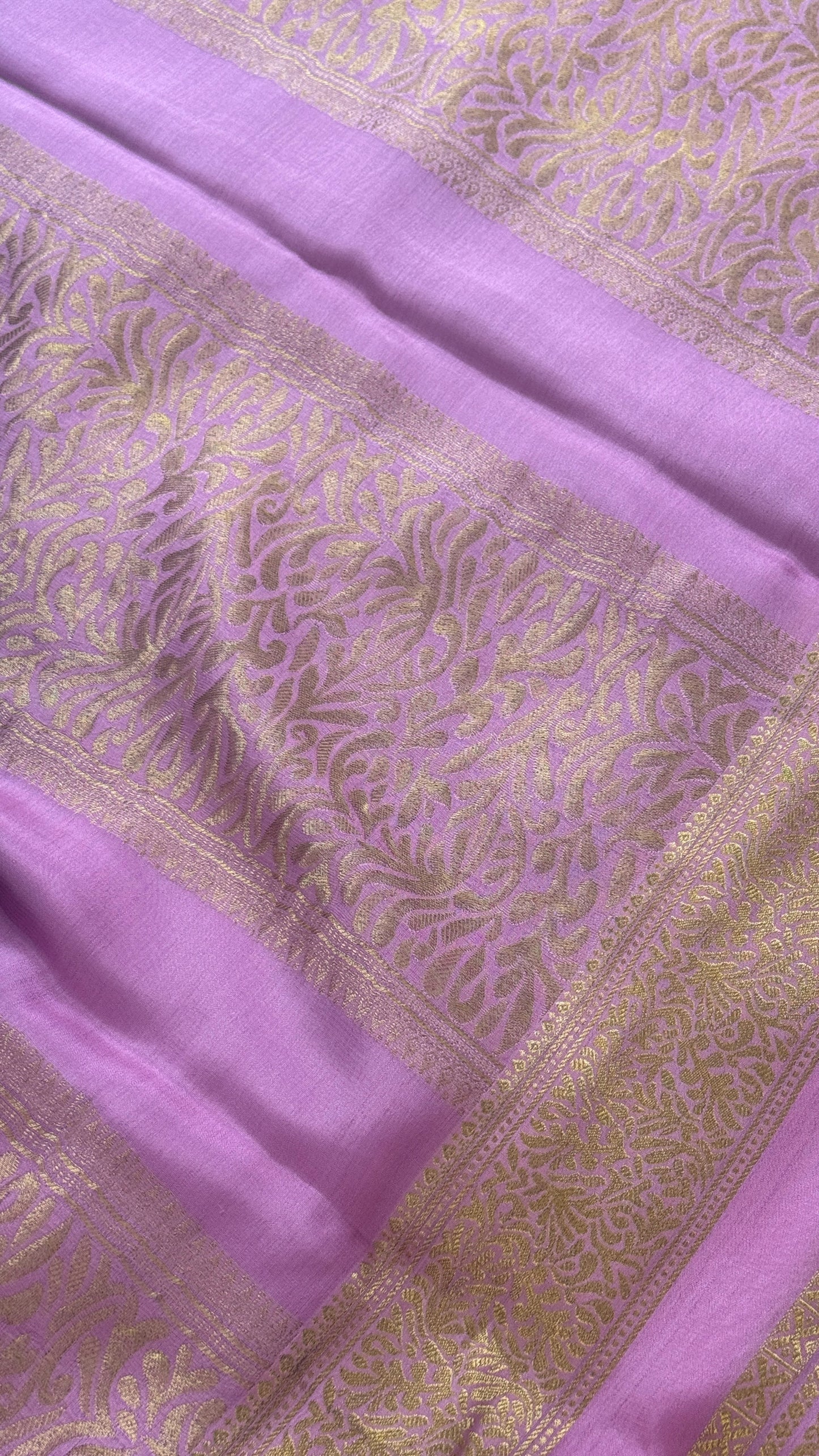 Pure Mysore Silk Saree - Jhumka Zari 2D Peacock Blue and Baby Pink