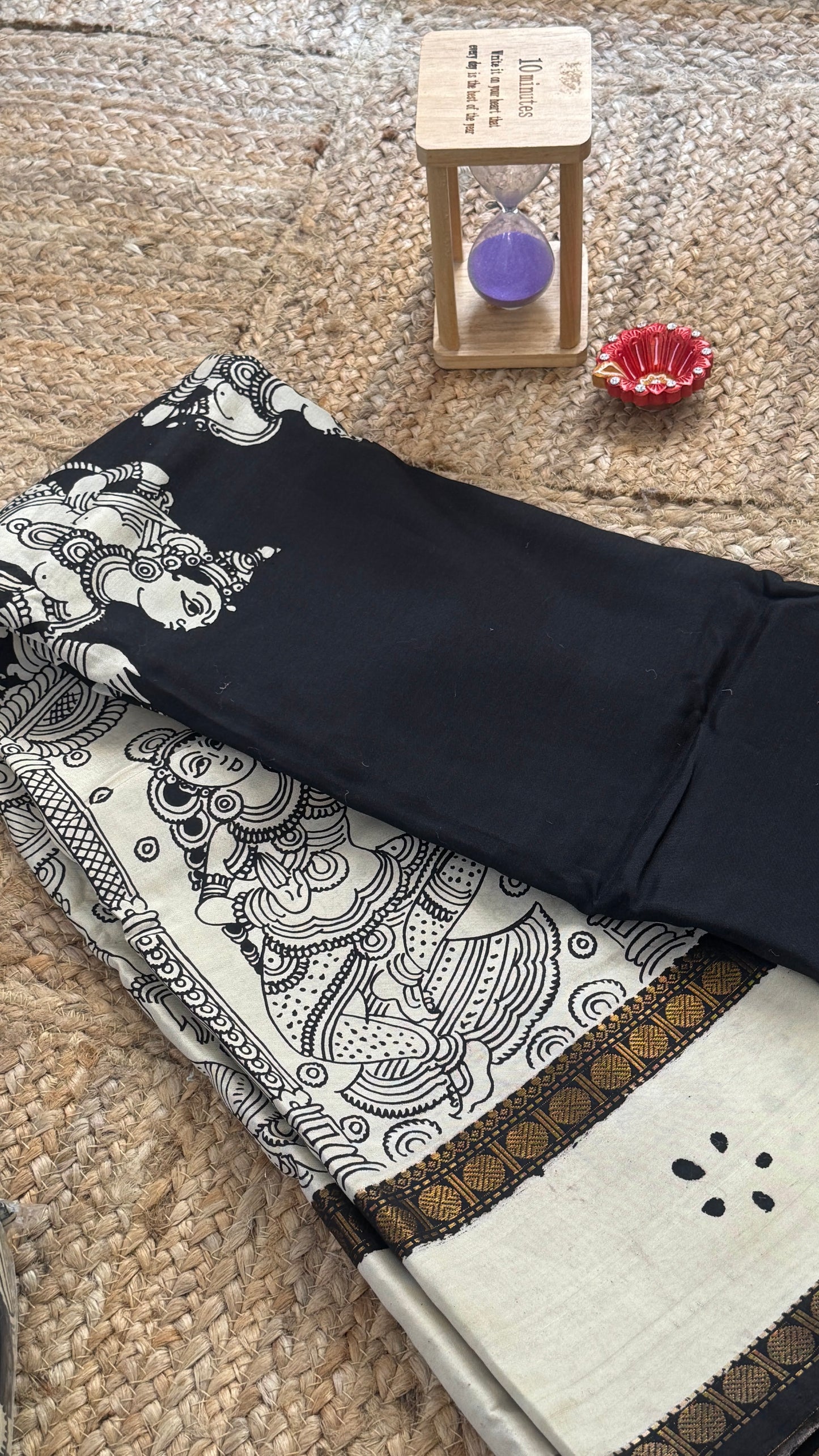 Pen Kalamkari Handloom Sarees in Intricate Design - Saree2