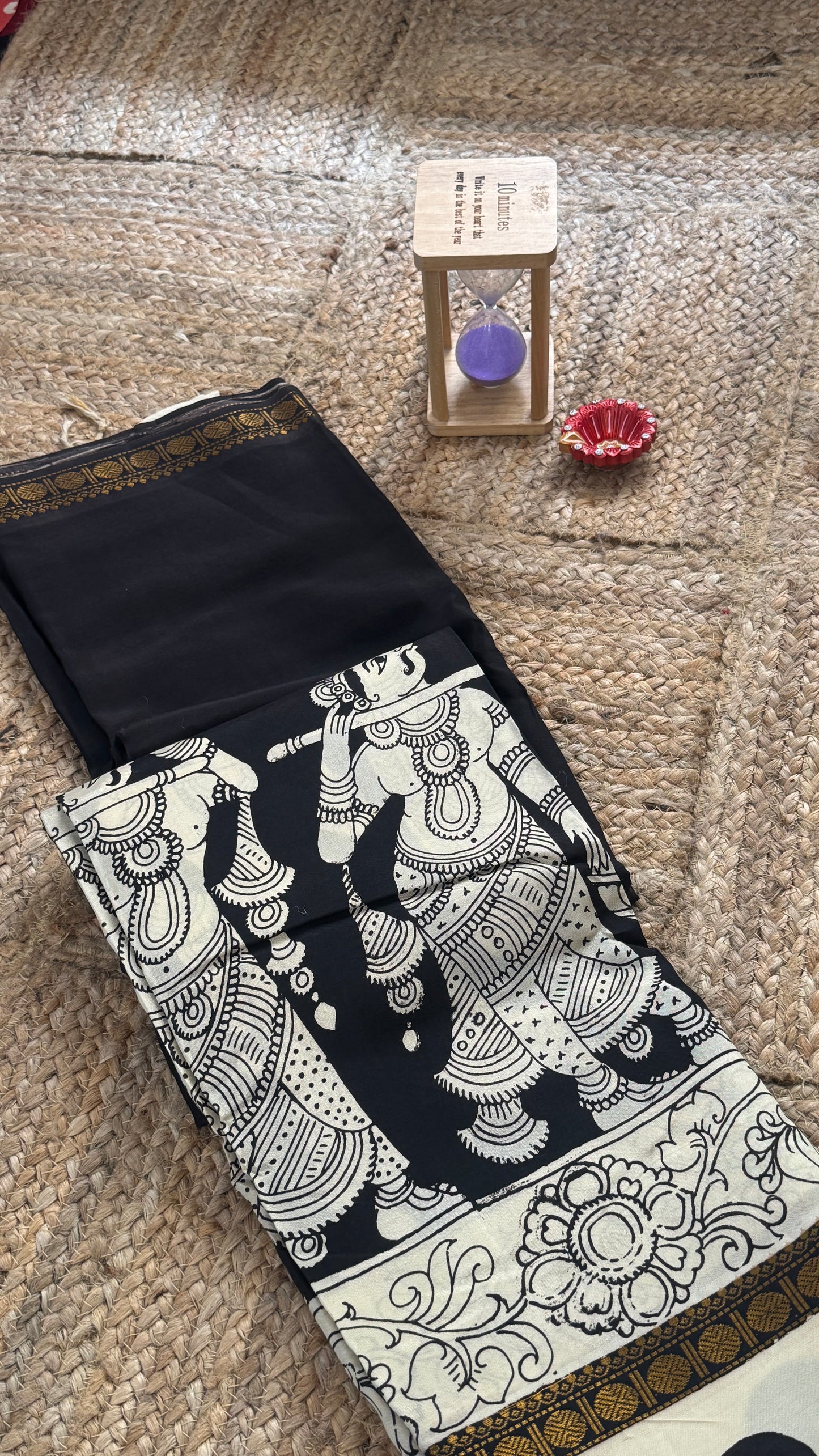 Pen Kalamkari Handloom Sarees in Intricate Design - Saree2