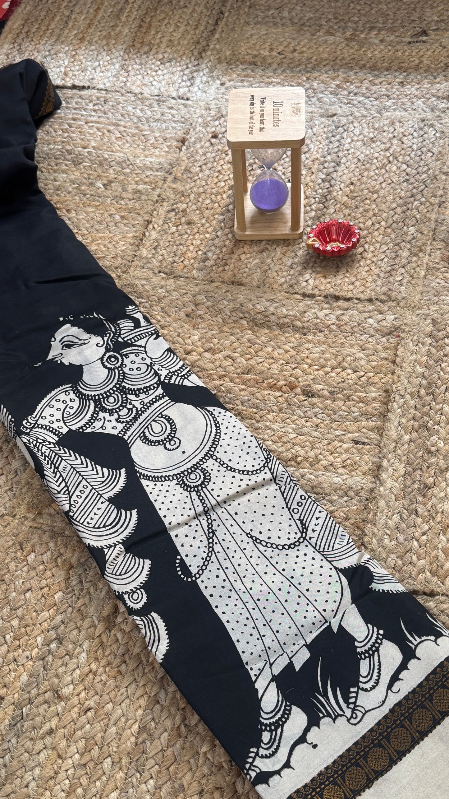 Pen Kalamkari Handloom Sarees in Intricate Design - Saree2