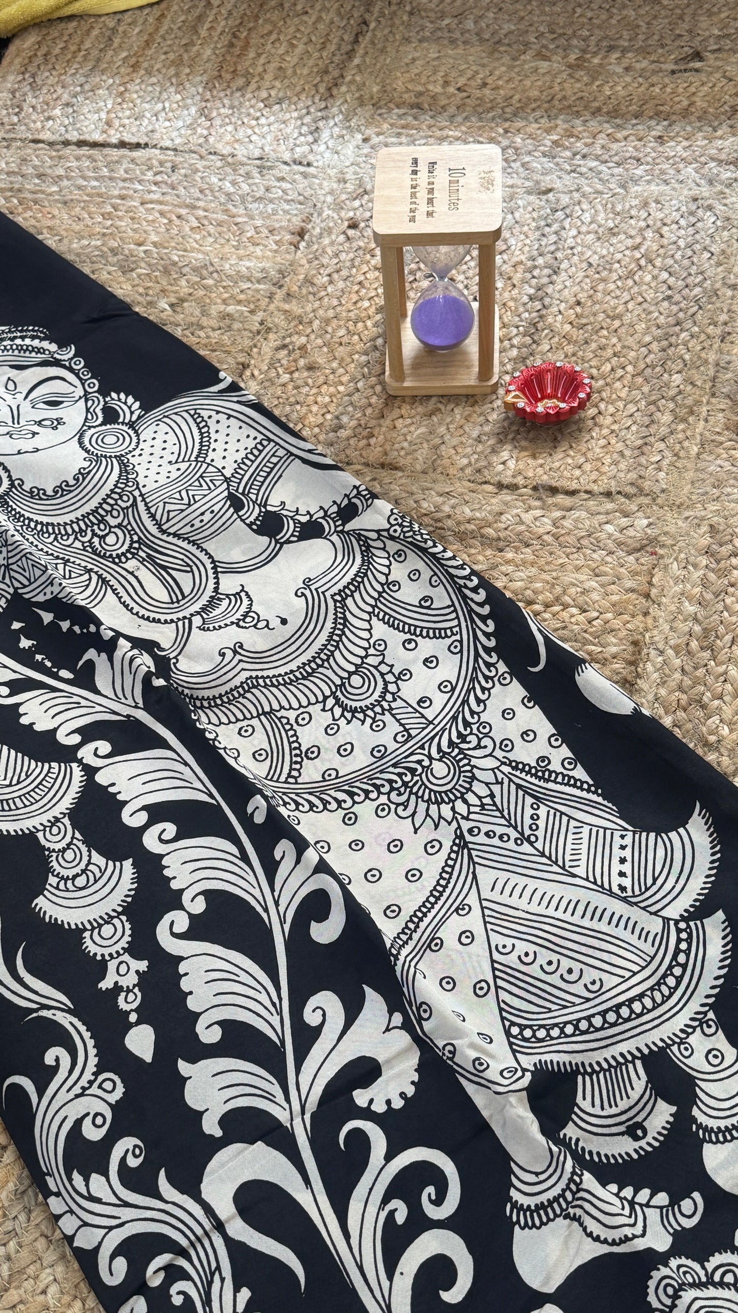 Pen Kalamkari Handloom Sarees in Intricate Design - Saree2
