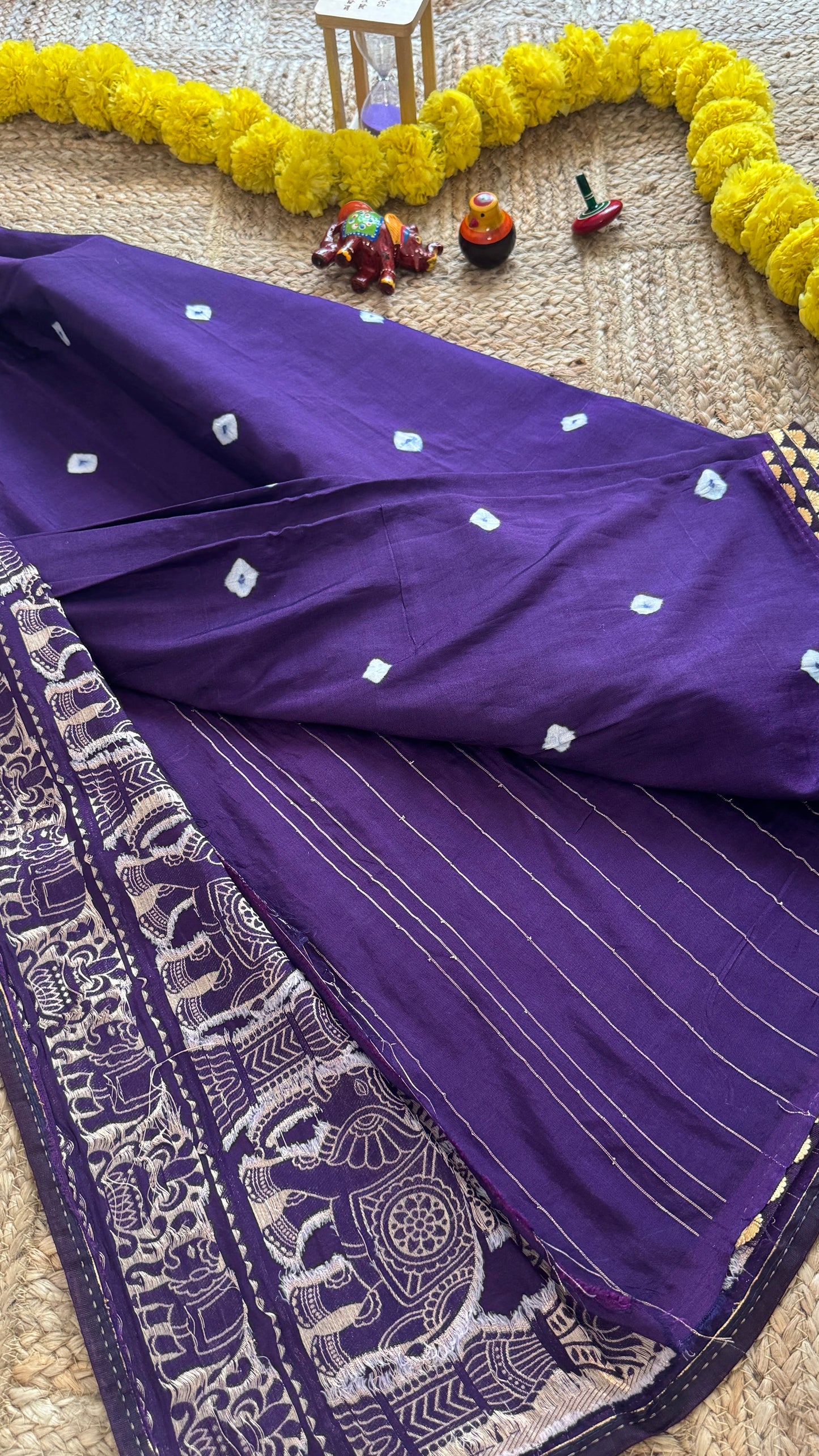 Cotton Silk Blend - Blue