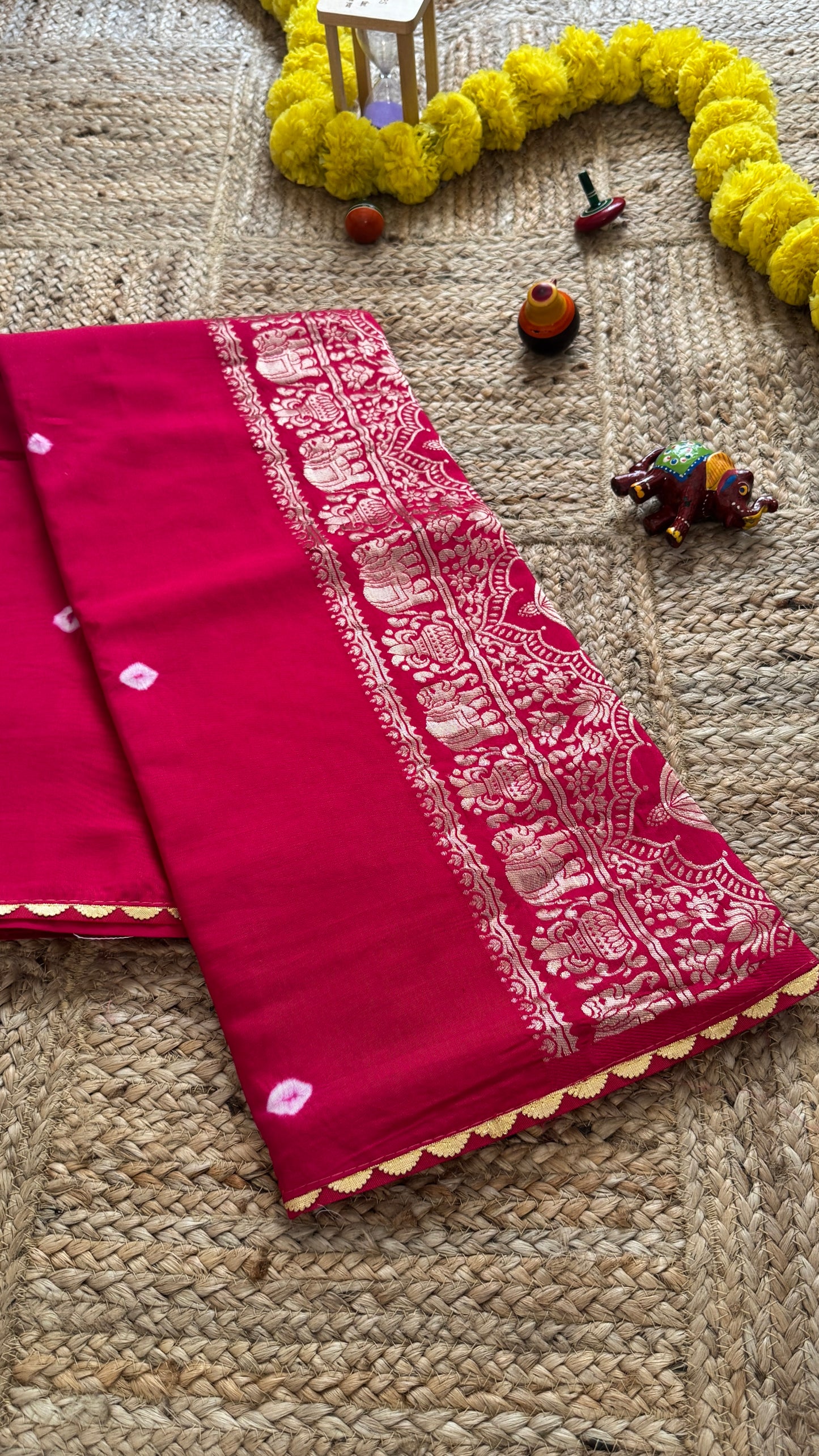 Cotton Silk Blend - Pink