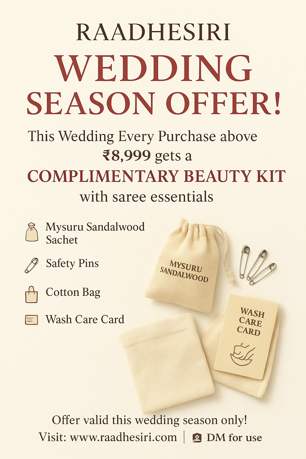 Beauty Kit - Saree Essentials