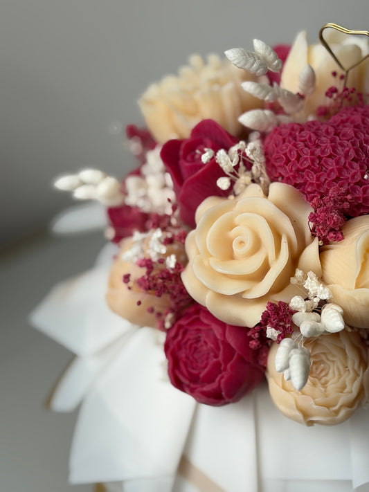 Prakriti Collections - Mysore Silk Centre Checks Maroon and Brown