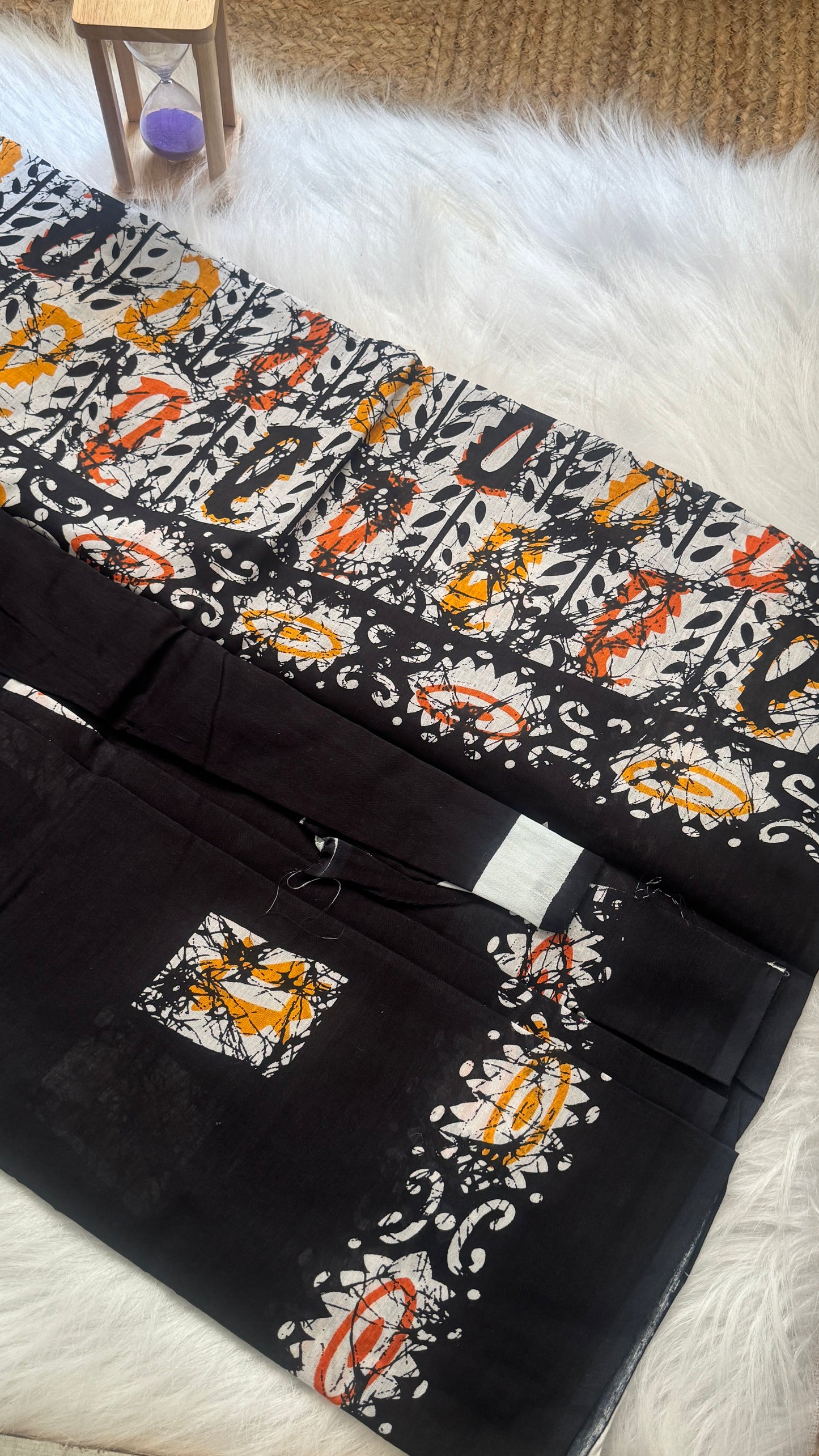 Mul Mul Cotton Sarees - Blue