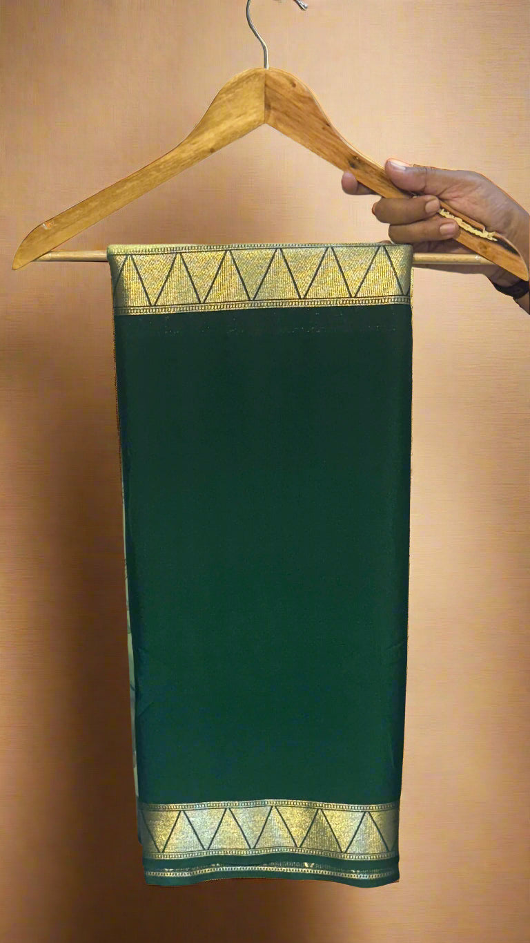 Kalamakari Dark Green and Light Green