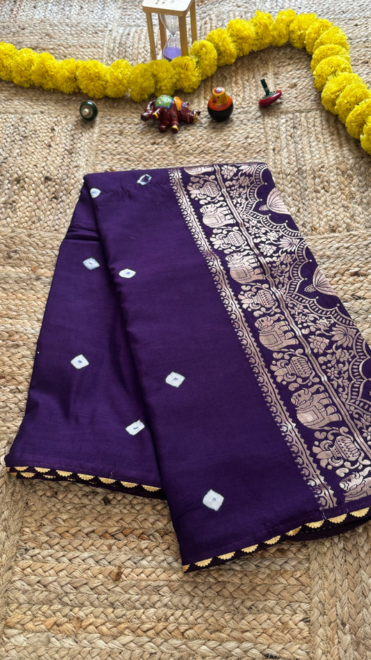 Cotton Silk Blend - Blue