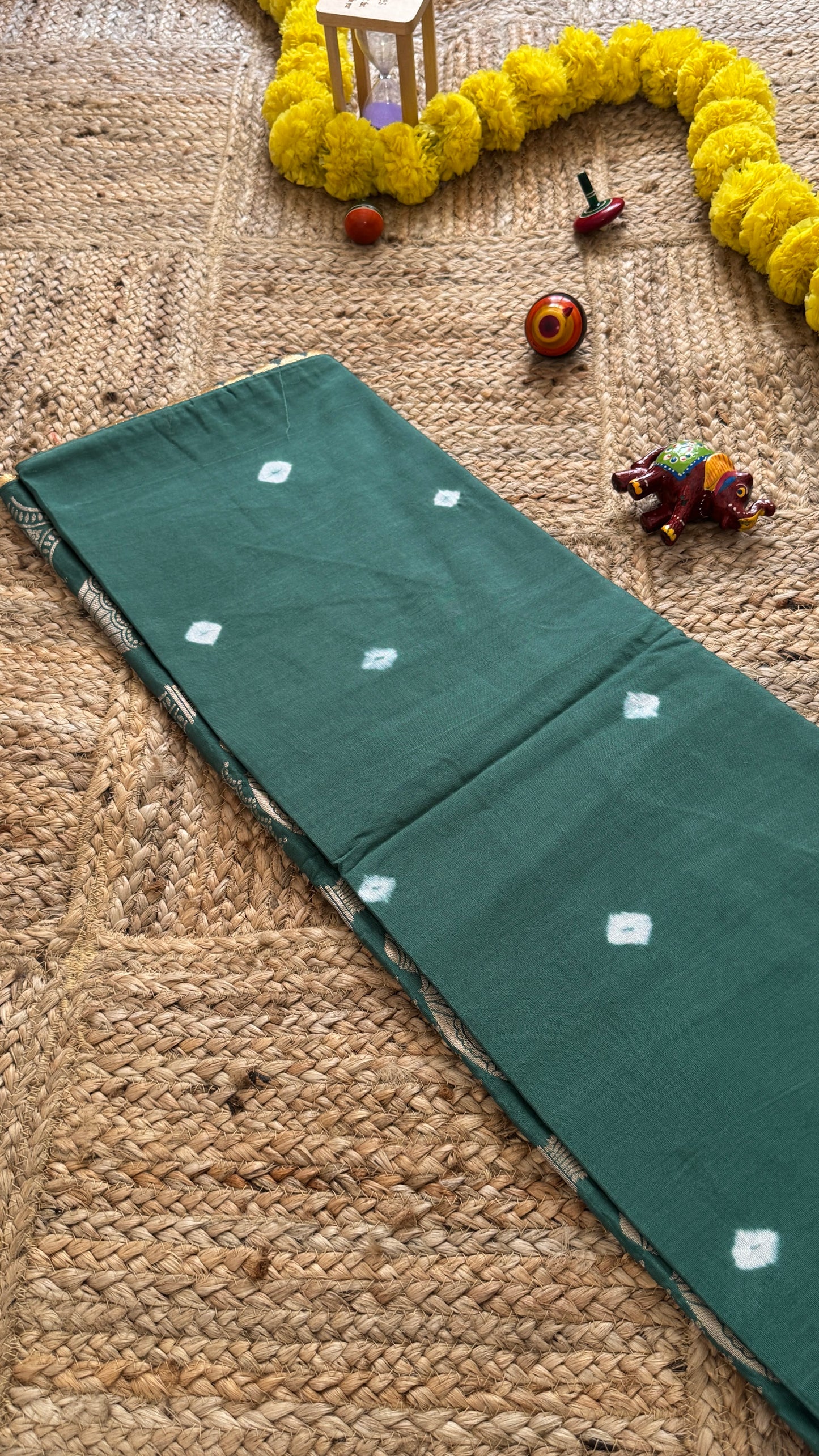 Cotton Silk Blend - Teal