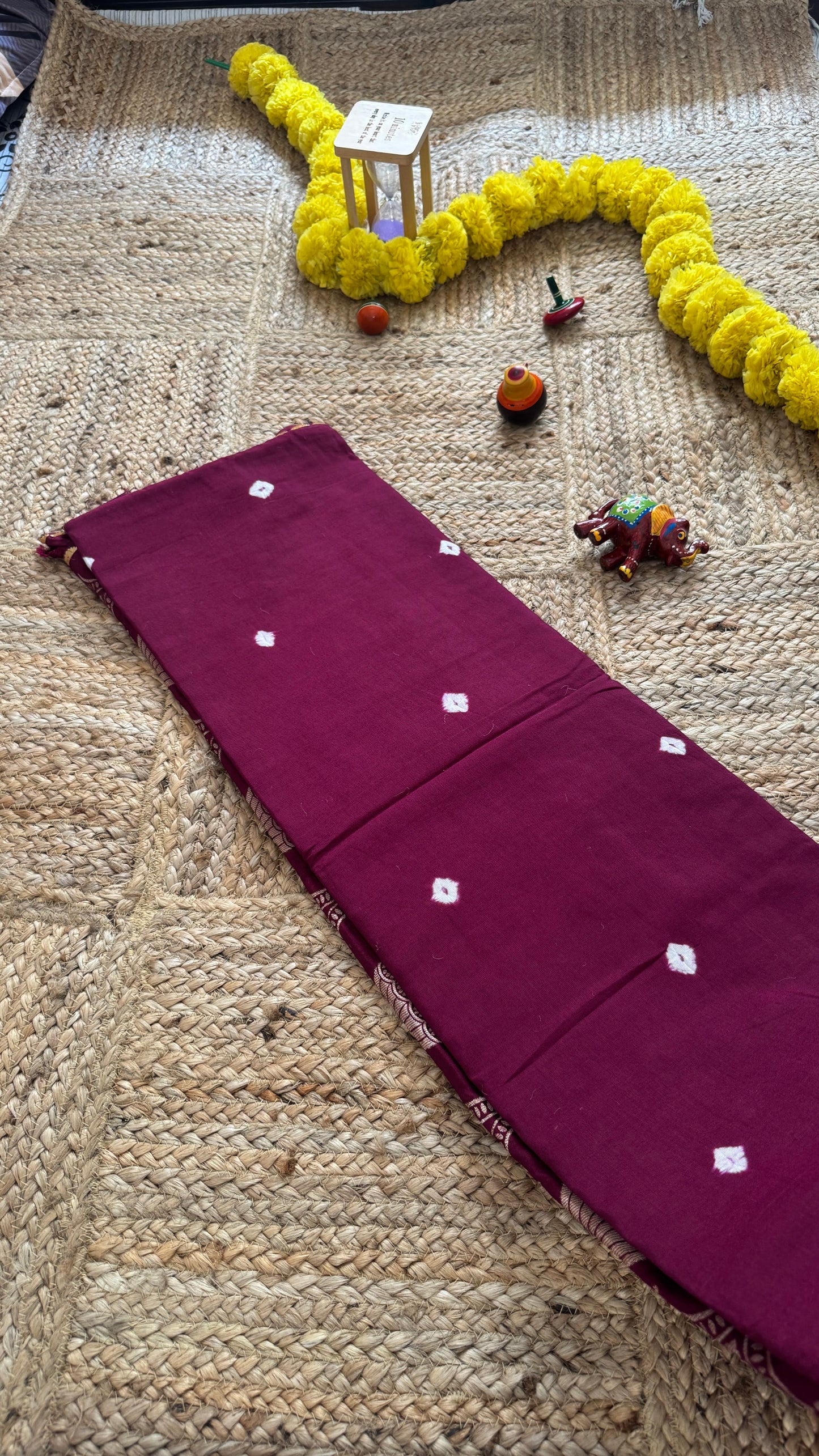 Cotton Silk Blend - Purple