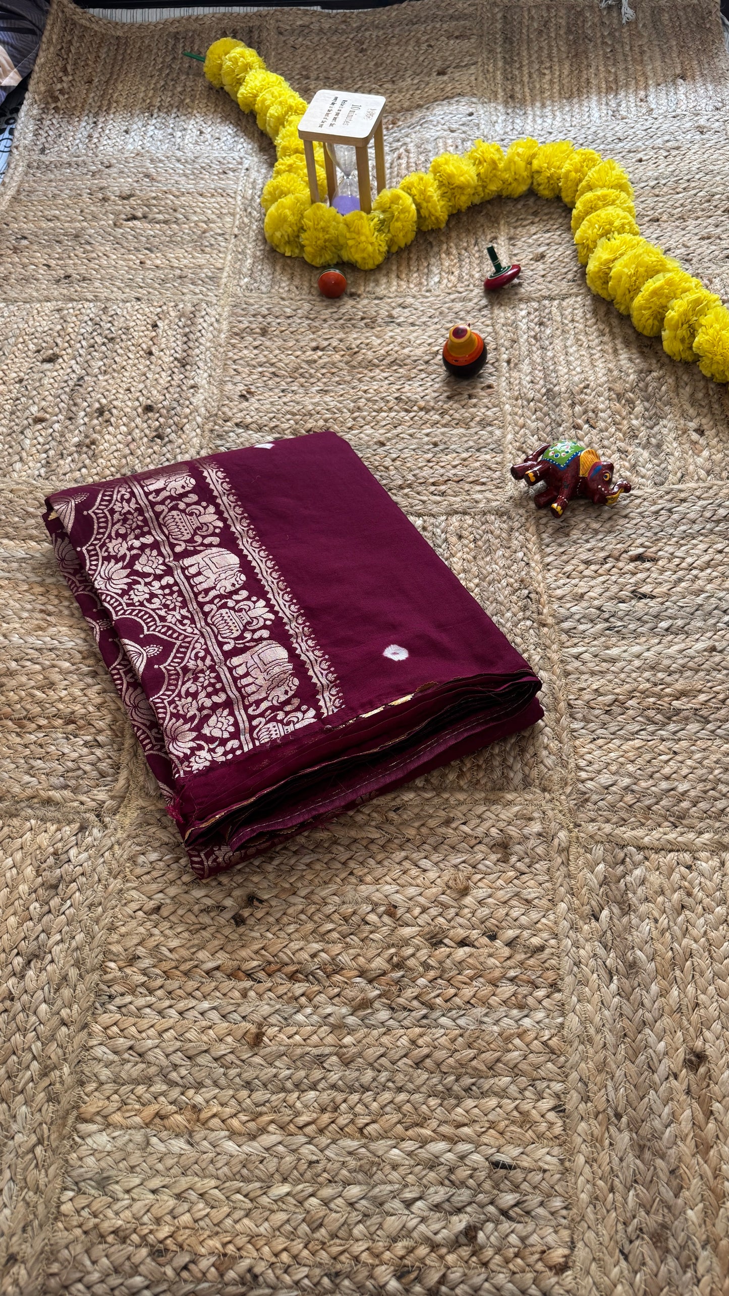 Cotton Silk Blend - Purple