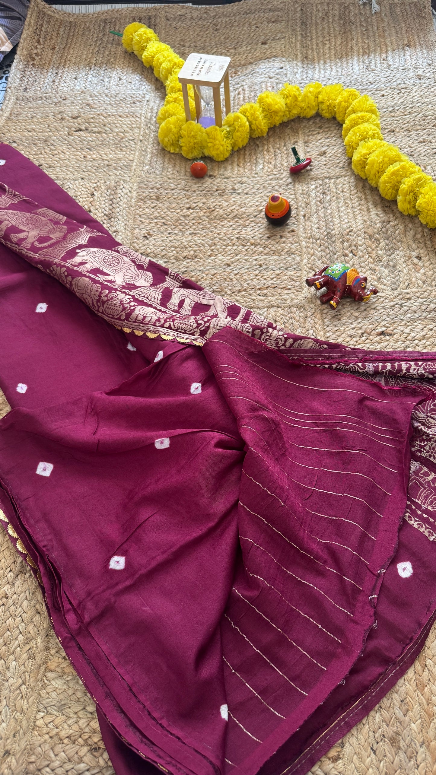 Cotton Silk Blend - Purple